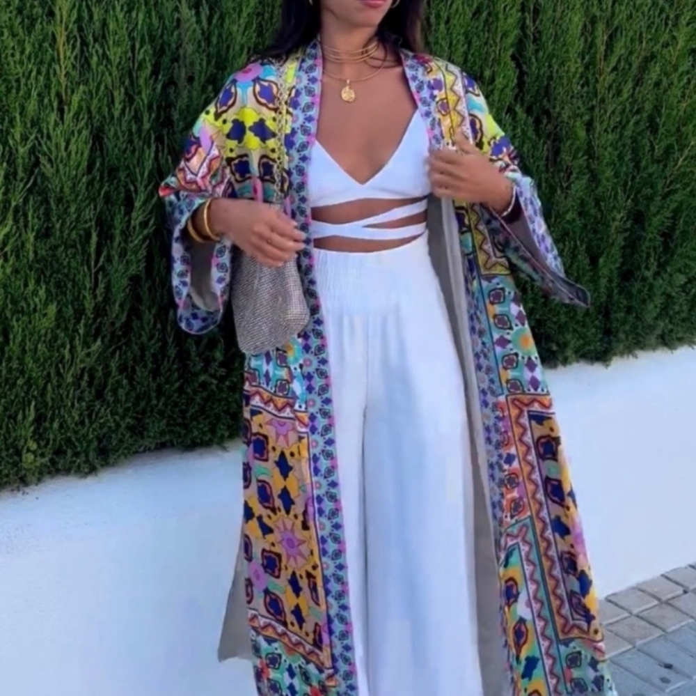 ZARA kimono 🥰 - Picture 2 of 7